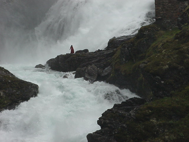 Lady of the falls