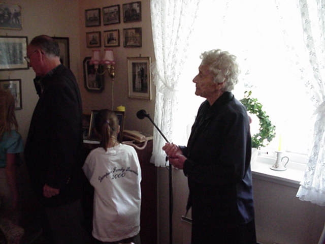 Dad Katie and Tante Agnes