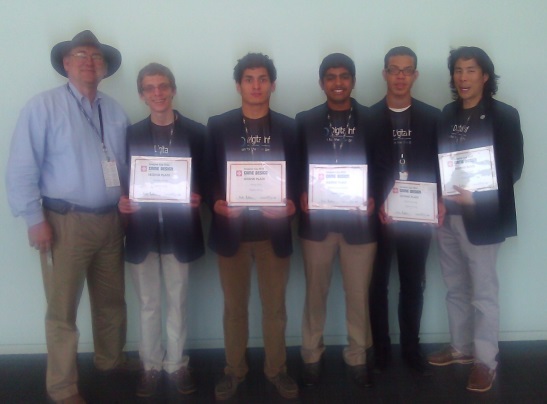 Top ranked Imagine Cup game team