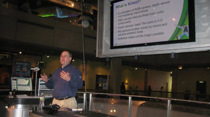 Alfred Thompson Presenting at Boston Museum of Science